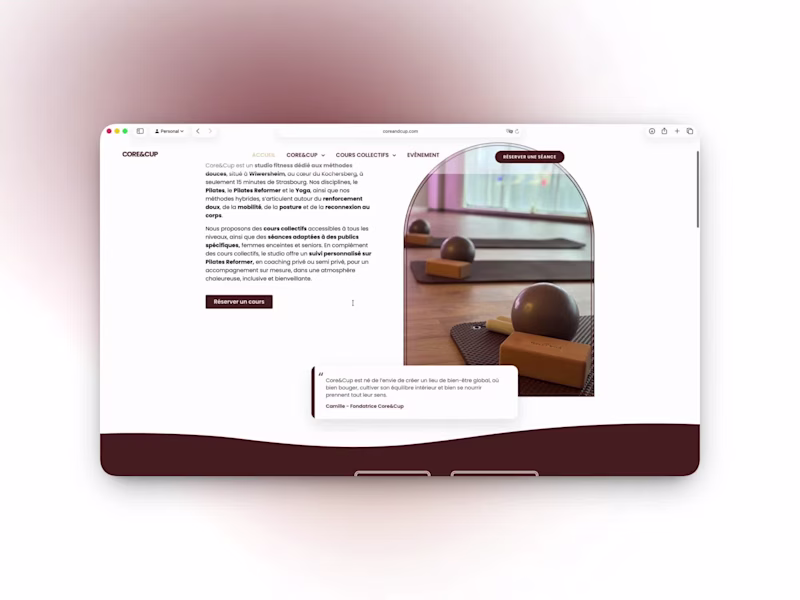 Cover image for CORE&CUP — Web, Mobile App & Automated Booking Platform