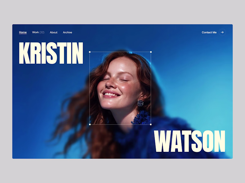 Cover image for Editorial Photography Portfolio Website — UI/UX Design