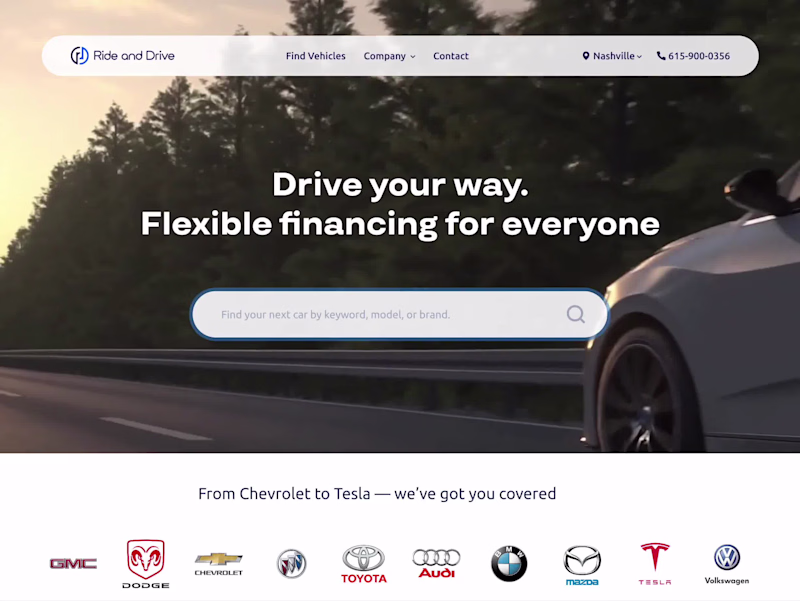 Cover image for Redesigning the Ride and Drive Digital Experience