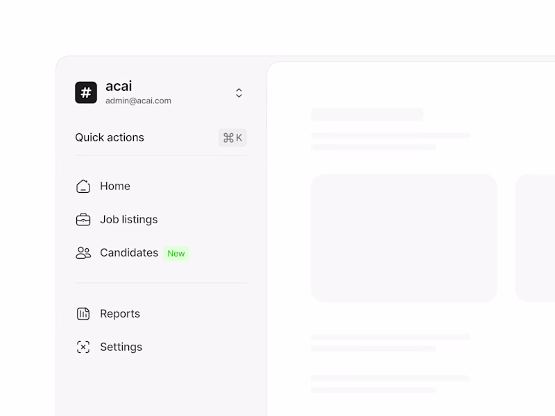 Cover image for Sidebar Quick Actions: Integrations