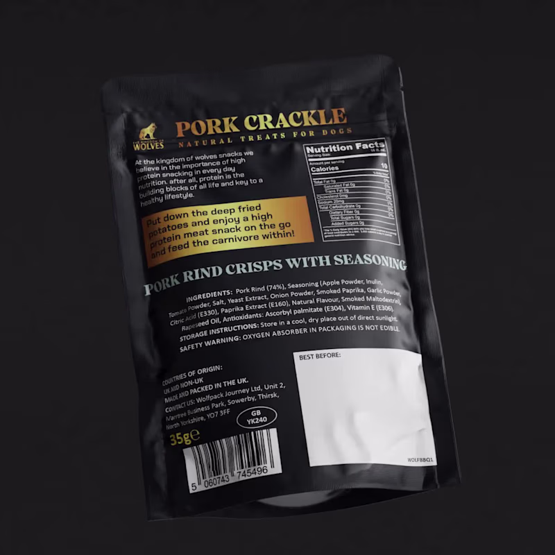 Cover image for Dog Food Pouch Design