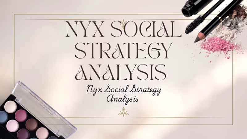 Cover image for A social media strategy analysis
