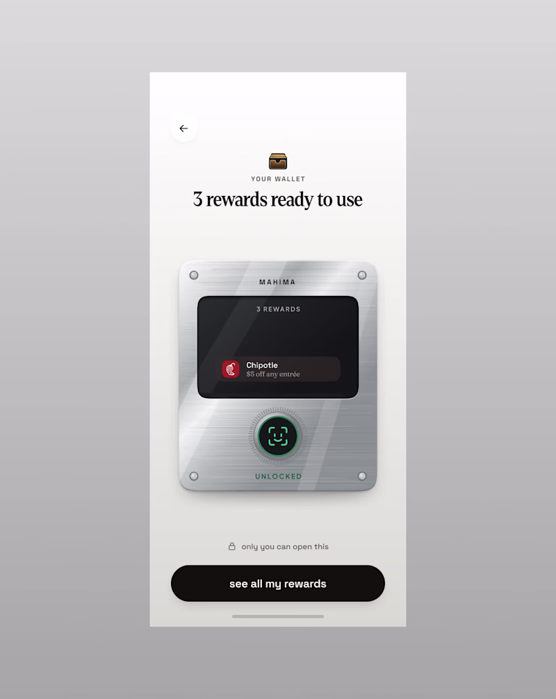 Cover image for Rewards Wallet | Motion UI