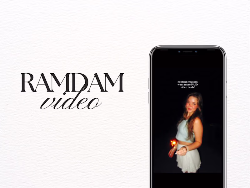 Cover image for Ramdam Paid TikTok Ad