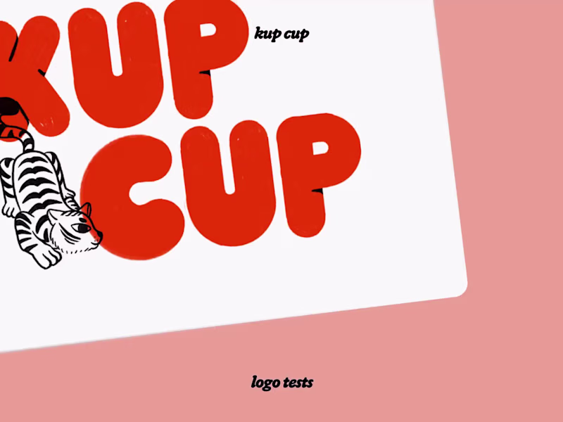 Cover image for Logo explorations for a Korean