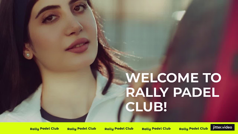 Cover image for Rally Padel Club Presentation Design