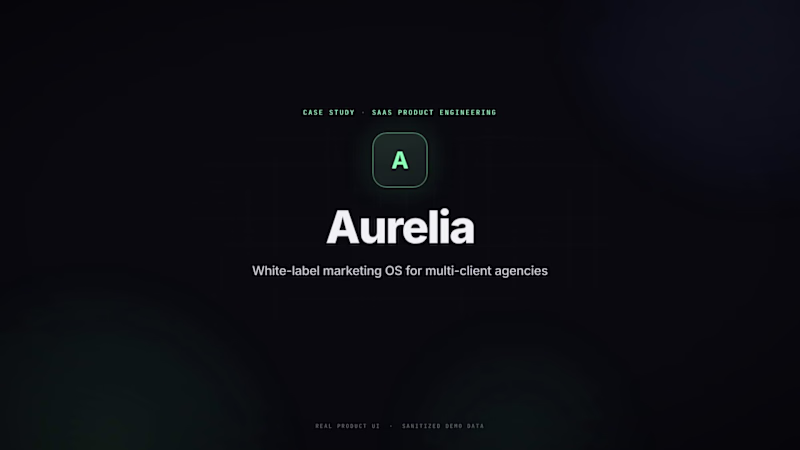 Cover image for I designed and built Aurelia,