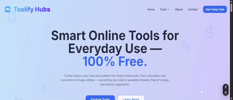 Cover image for Introducing ToolifyHubs — Your All-in-One Productivity Toolk...