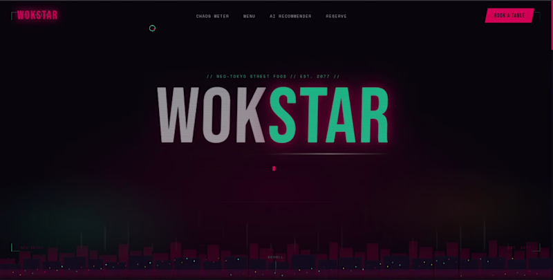 Cover image for AI Vibe coded webpage for