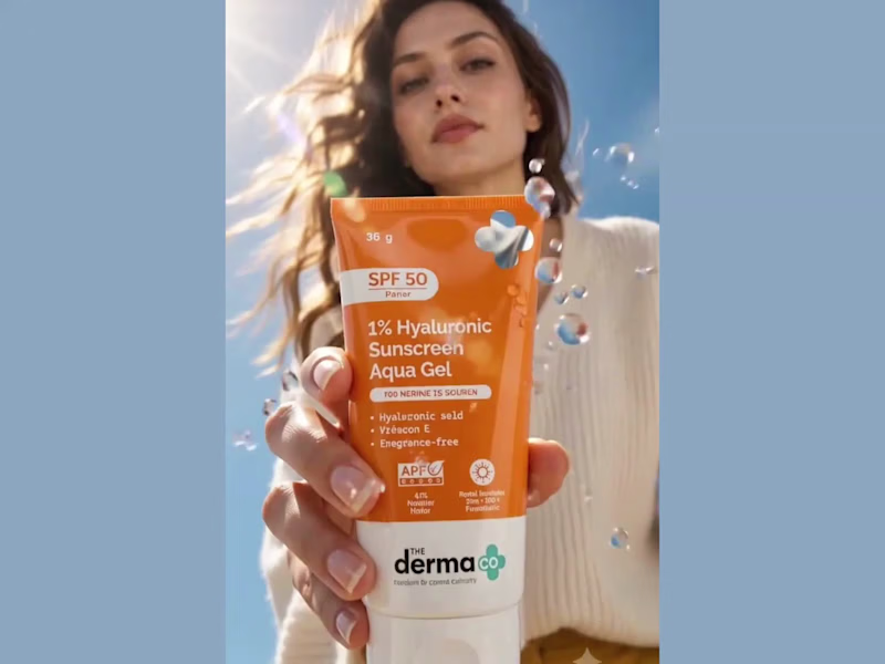 Cover image for Ai Video content operation for a skin care product