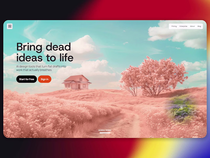 Cover image for I plan to use this visual system throughout the entire website