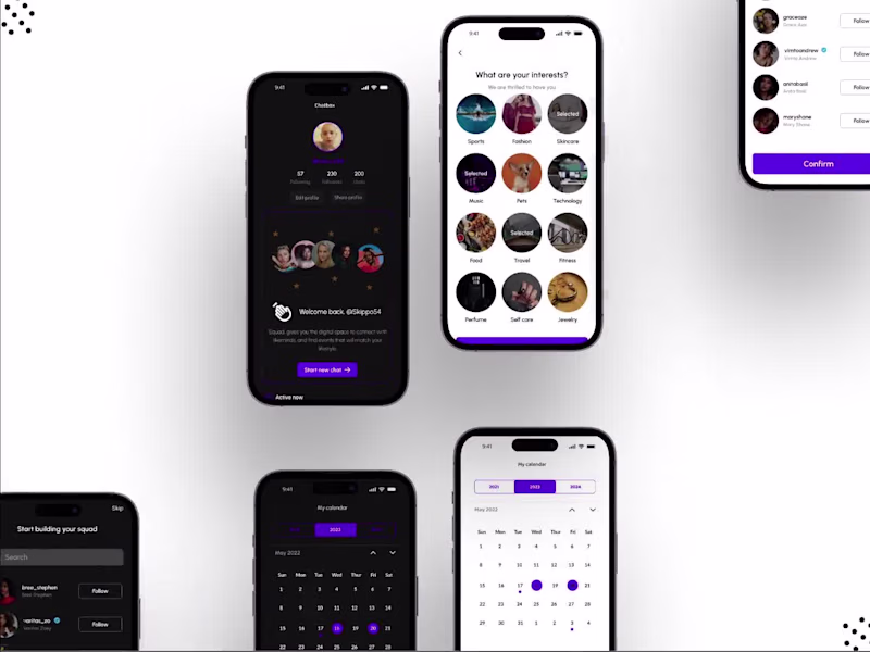 Cover image for Squad Z - A social Networking App