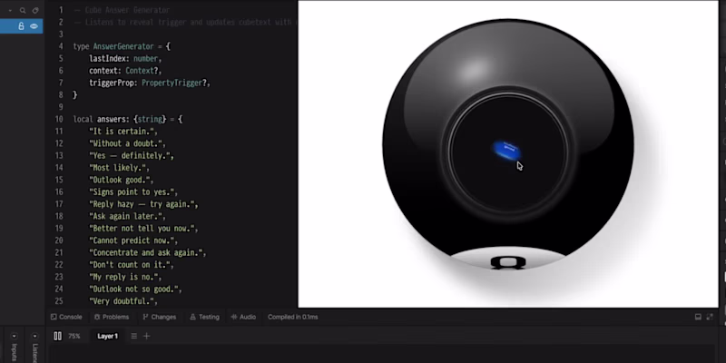 Cover image for Magic 8 Ball Oracle (Rive)