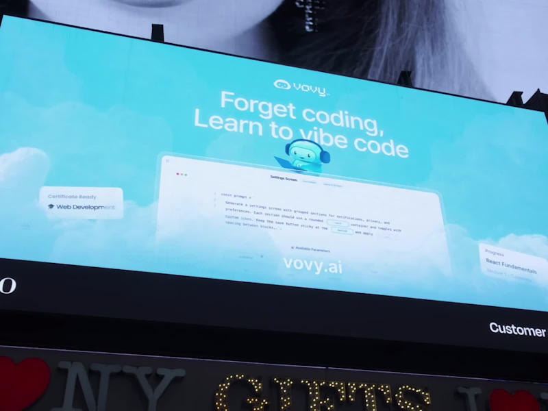 Cover image for Explore Our VOVY Mascot Launch: Animated Branding in Times S...