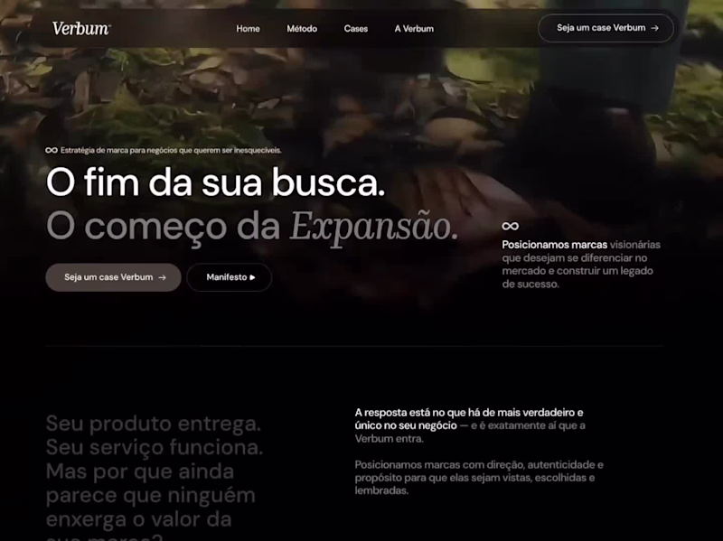 Cover image for Verbum  - Framer Landing Page