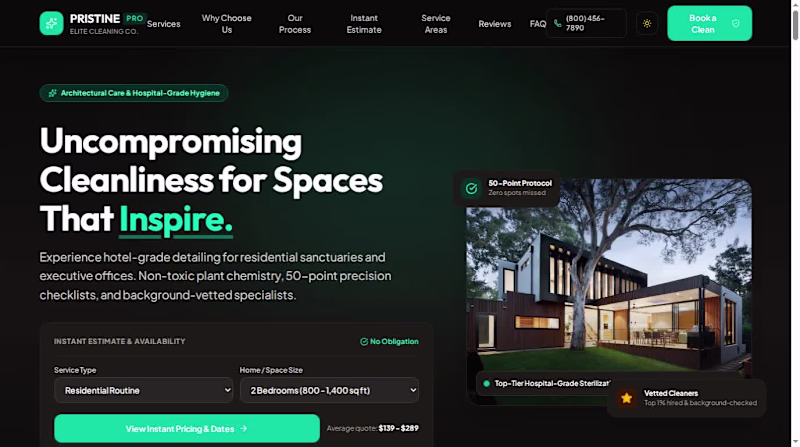 Cover image for Custom full-stack website for a