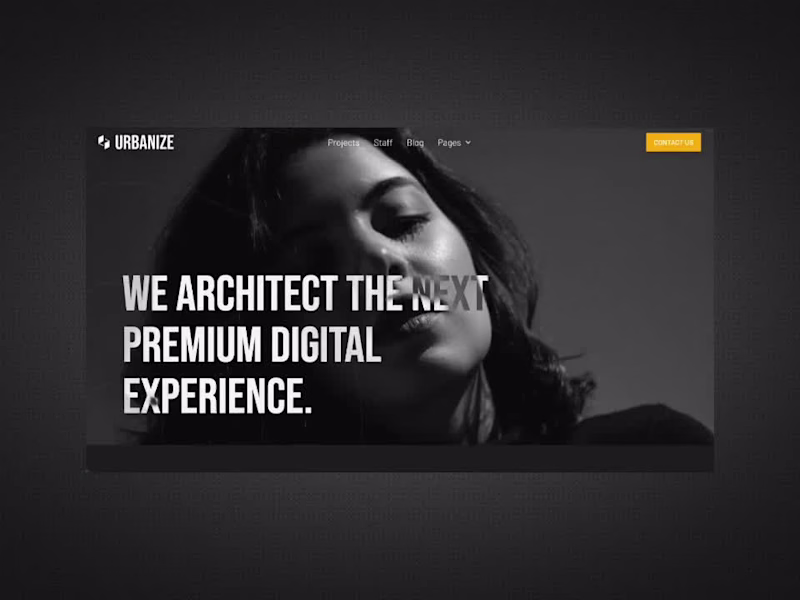 Cover image for Urbanize - Webflow Template