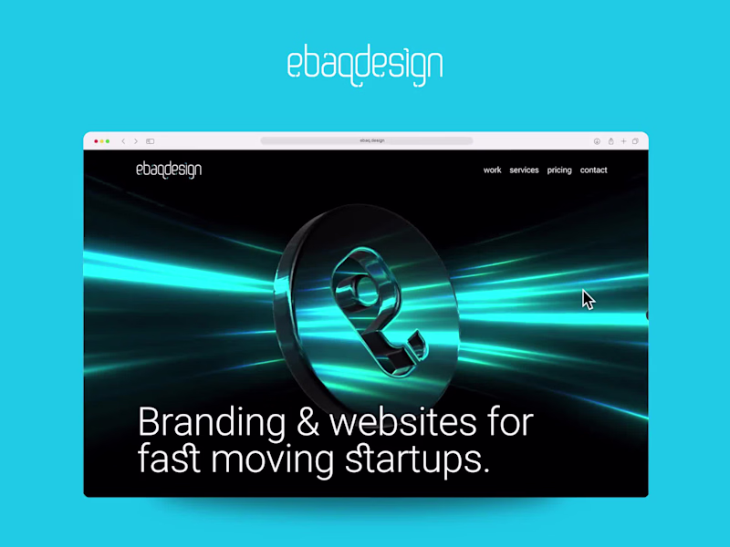 Cover image for Hero Concept for Portfolio Website