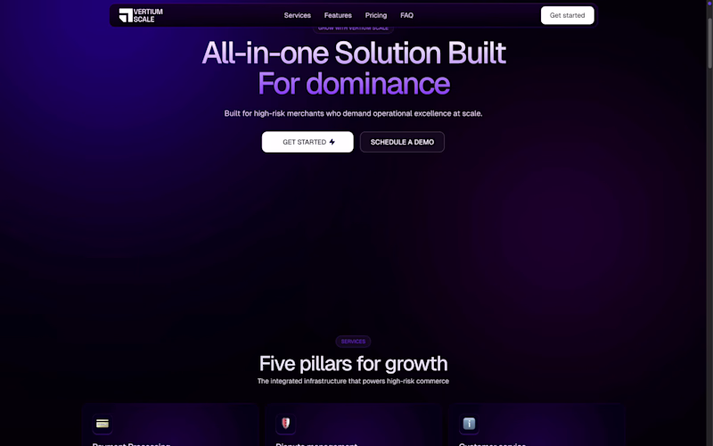 Cover image for All in one solution built for dominance | Vertium Scale