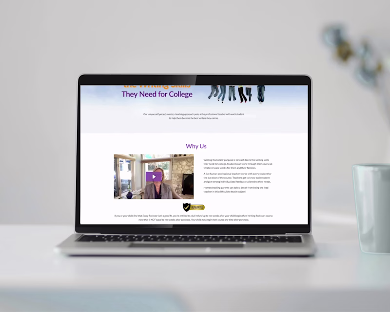 Cover image for Website and Course Migration for Writing Rockstars