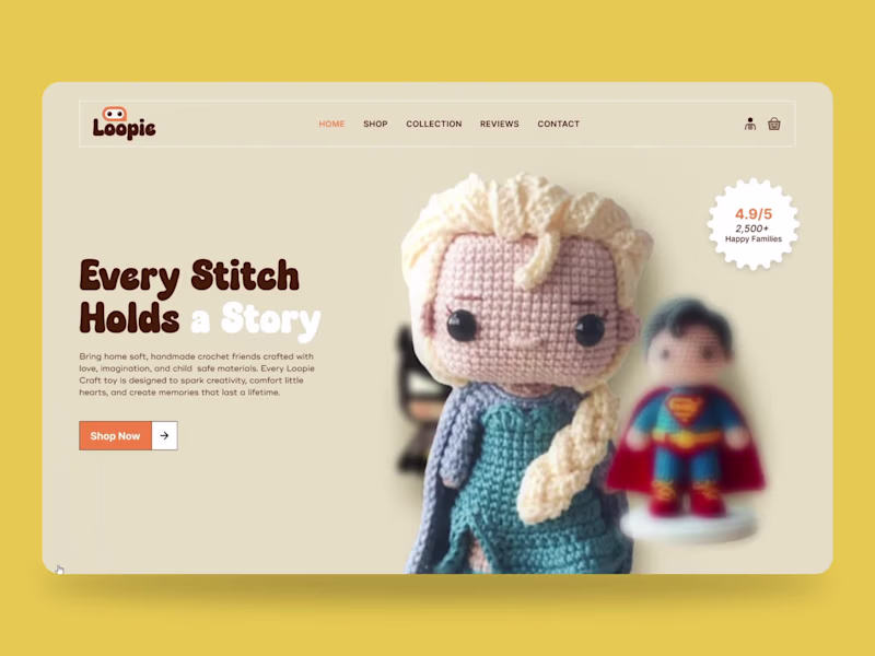 Cover image for E-commerce toy selling website