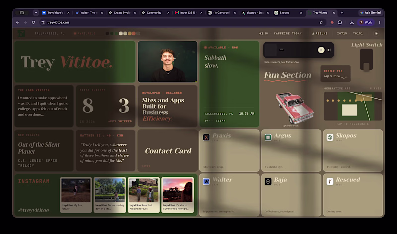 Cover image for A portfolio site wins you
