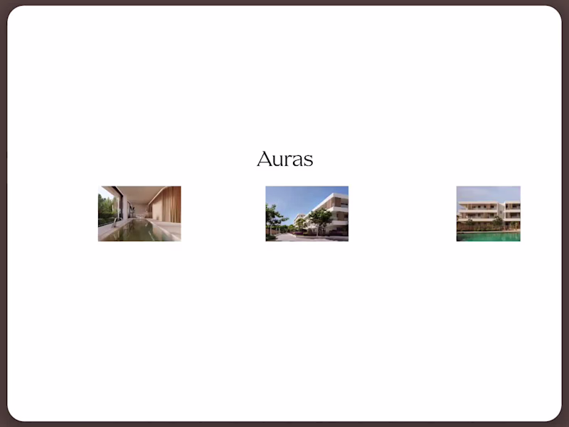 Cover image for Auras Residences 