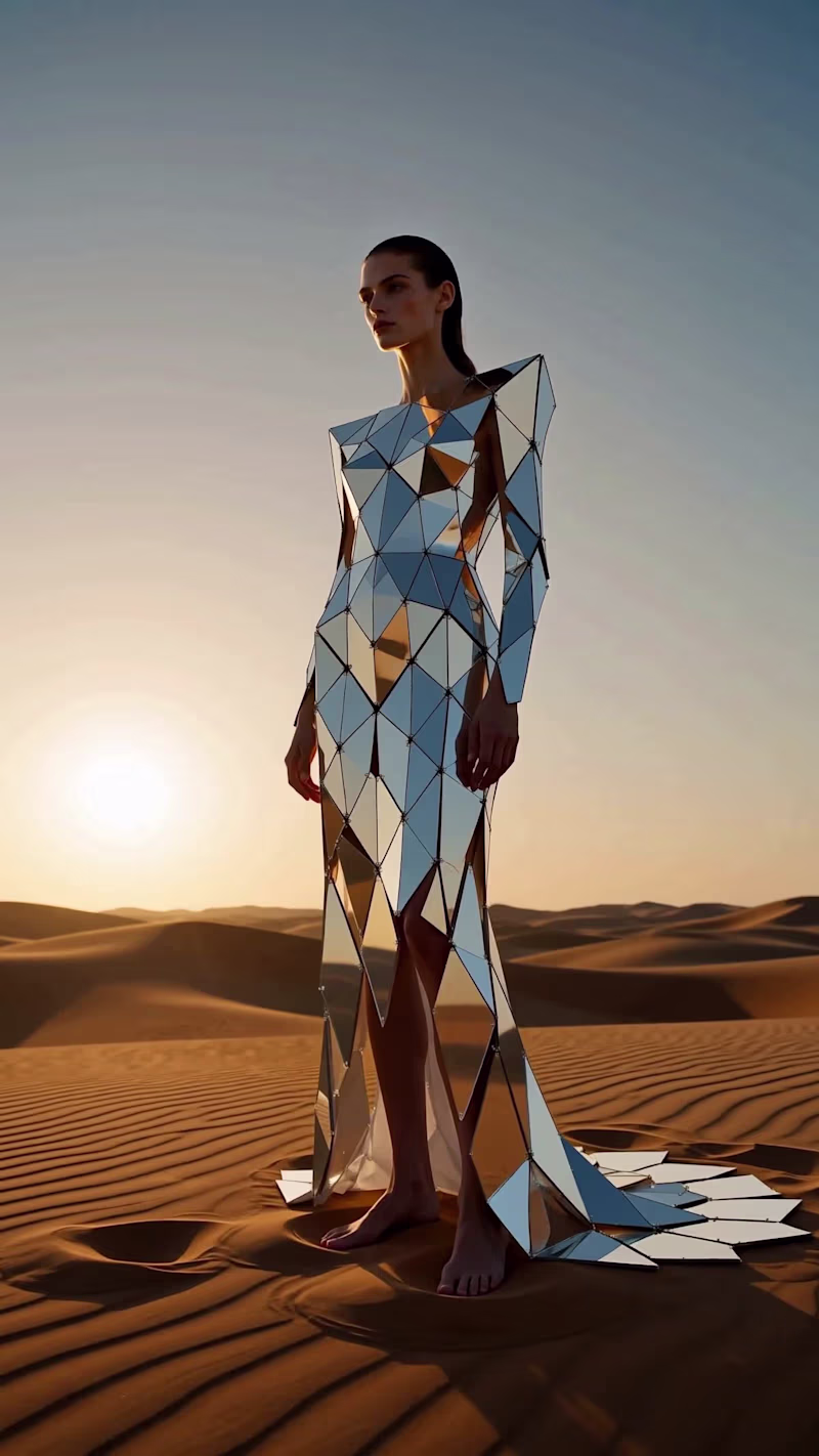 Cover image for A different kind of fashion show. Generated with H3