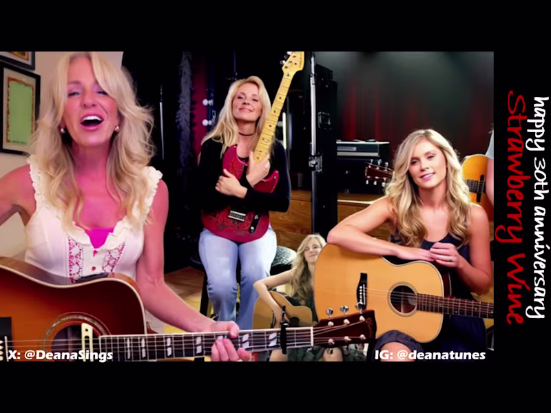 Cover image for Deana Carter – Strawberry Wine