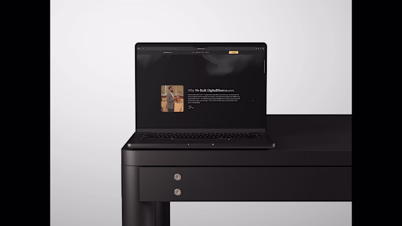 Cover image for Premium Website Rebuild for Digital Dhairya