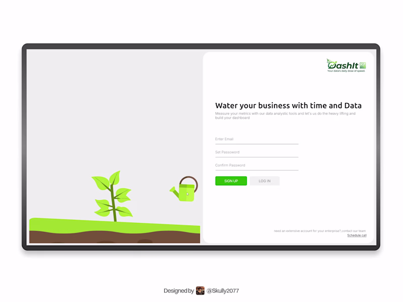 Cover image for Interactive sign-up page❤️‍🔥
Make your visitors