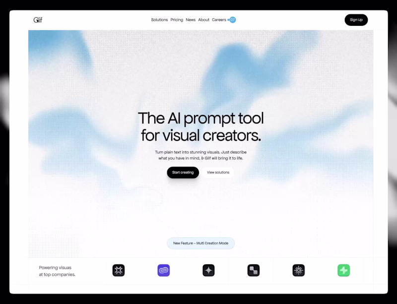 Cover image for Glif SaaS Design & Framer Development