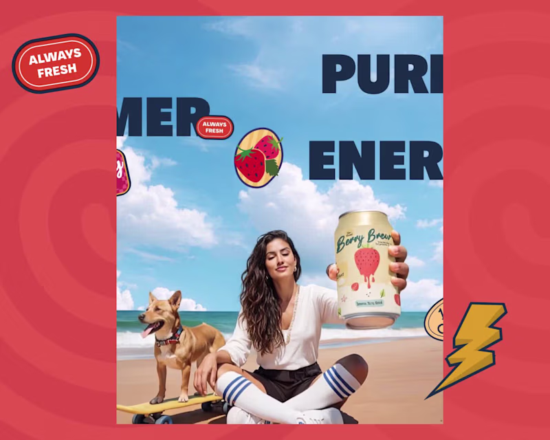 Cover image for Berry Brew  360° Brand Concept,