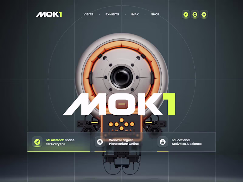 Cover image for MOK1 / Space center