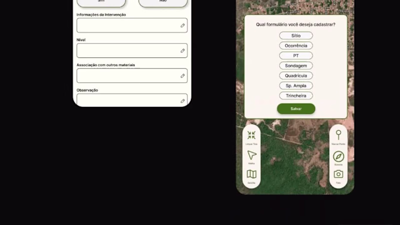 Cover image for Data collection app for archaeology
