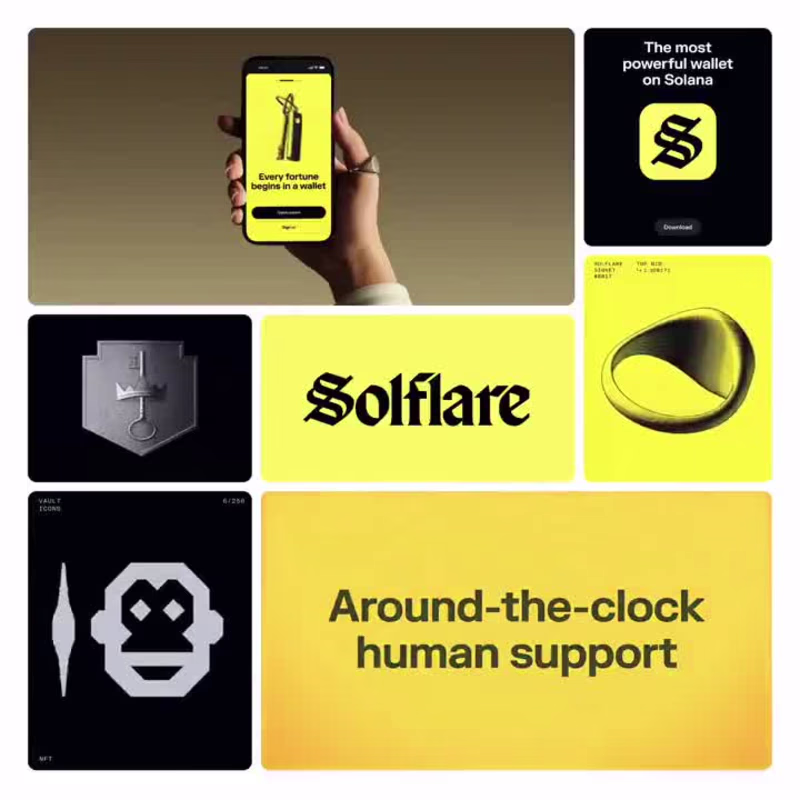 Cover image for Bold Motion Design for Solflare's Modern Brand Identity