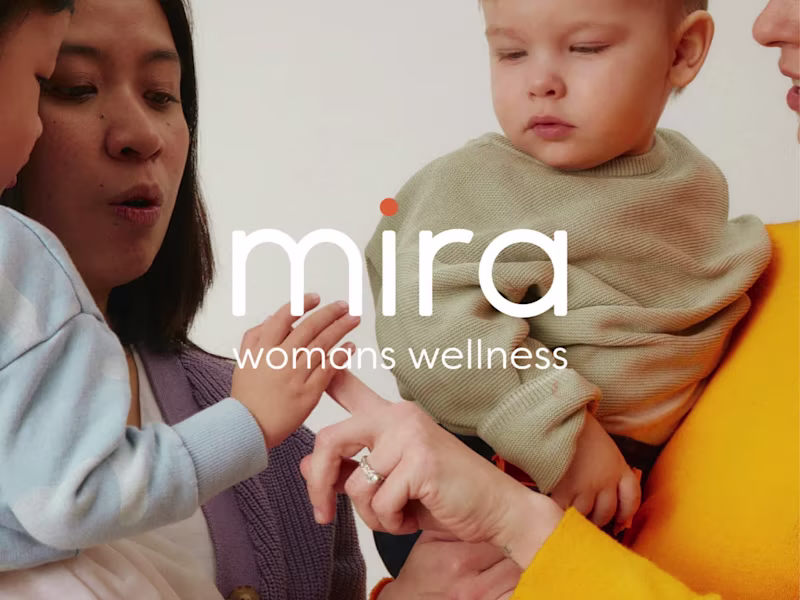 Cover image for MIRA ✨ Woman's Wellness Identity Design