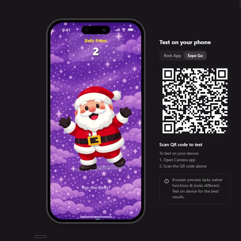 Cover image for Just submitted my HolidayChallenge2025 entry: Silly Santa Be...