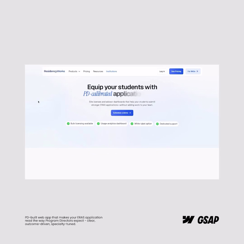 Cover image for Recent build for healthcare ed-tech platform. Multi-page Web...