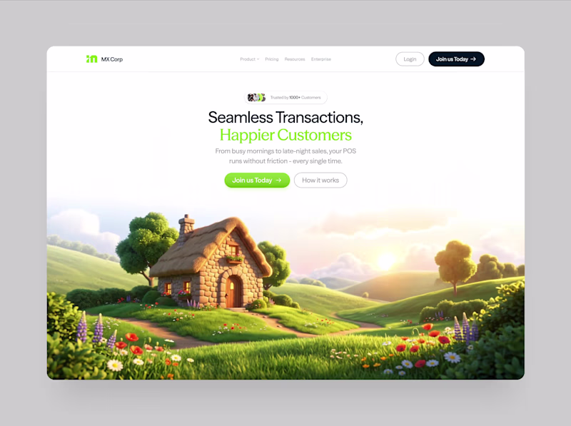 Cover image for Hero Design for MX Corp