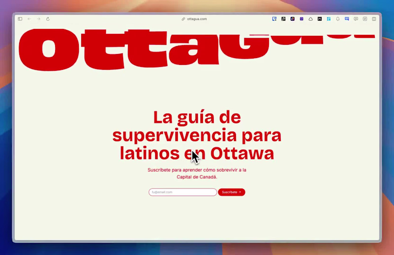 Cover image for Ottagua – A Local Guide for Ottawa’s Latinx Community