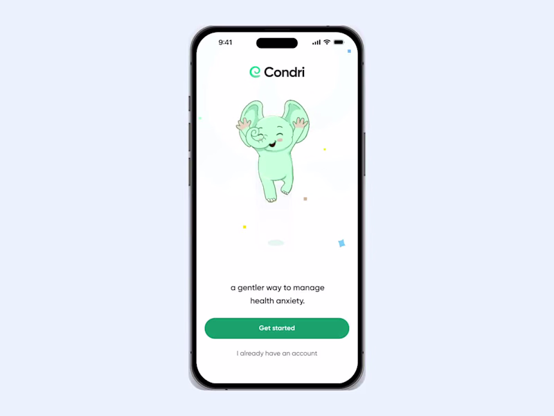 Cover image for UX Redesign of Condri Health Anxiety App