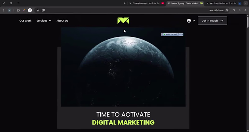 Cover image for Just published a showcase video