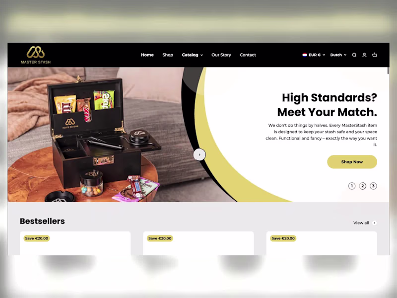 Cover image for Kaliber — Growth Agency Website in Webflow