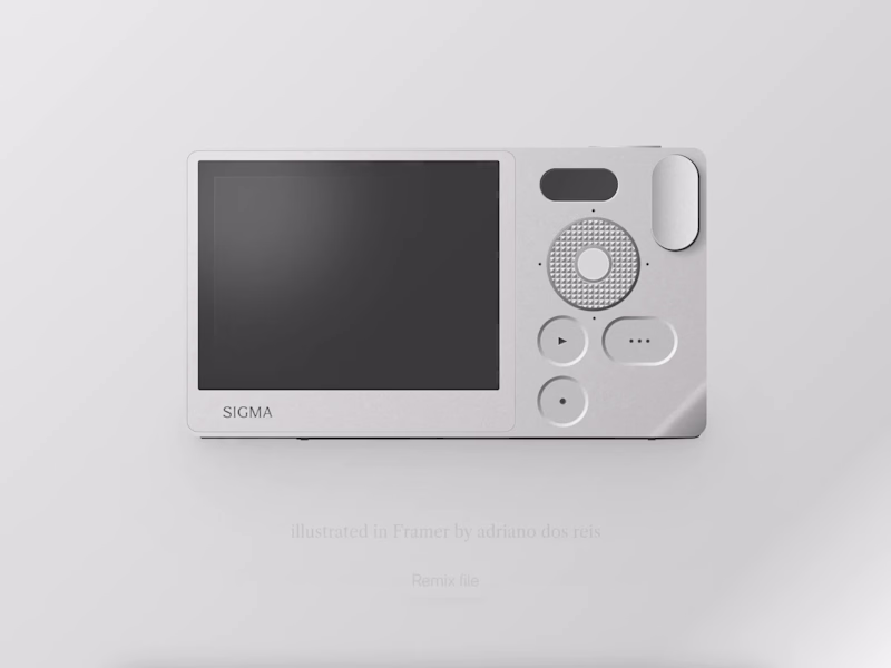 Cover image for Sigma camera illustrated 100% in