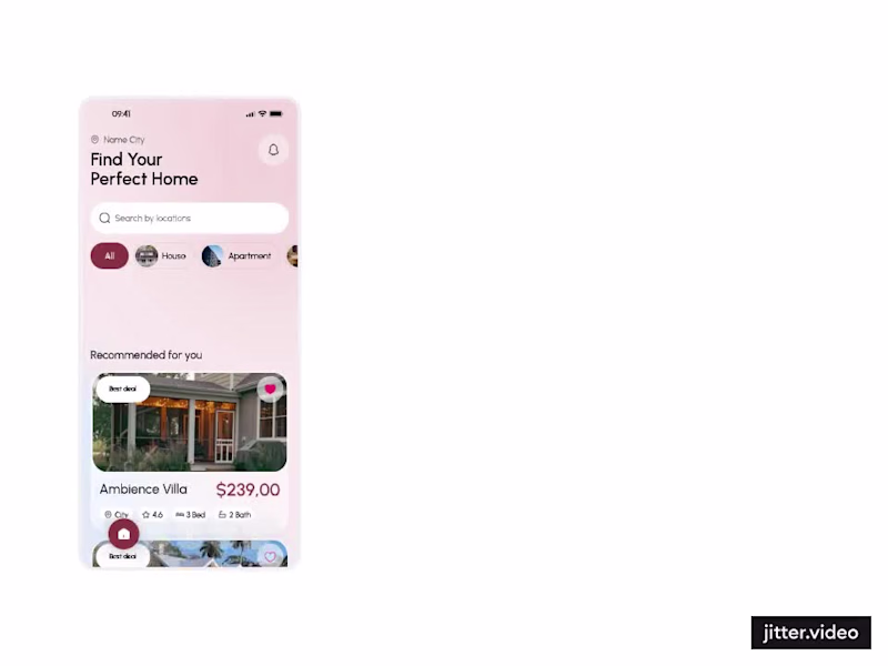 Cover image for Real Estate Property Discovery App