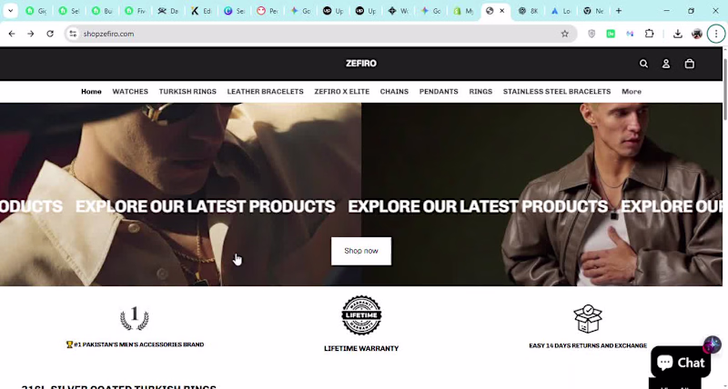 Cover image for Premium Men’s Luxury E-commerce: Pixel-Perfect