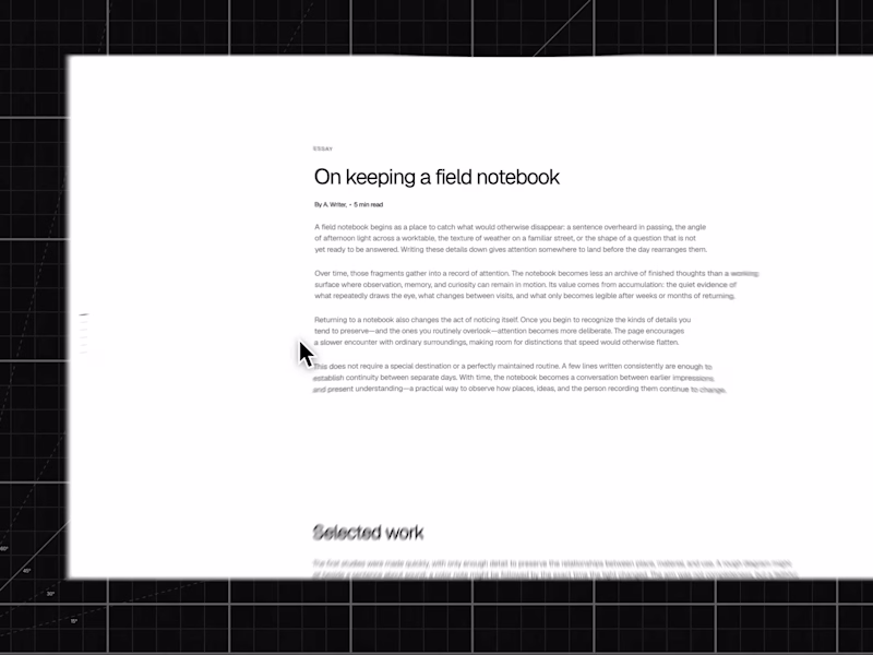 Cover image for Just dropped: #2 Section Timeline 📜
A