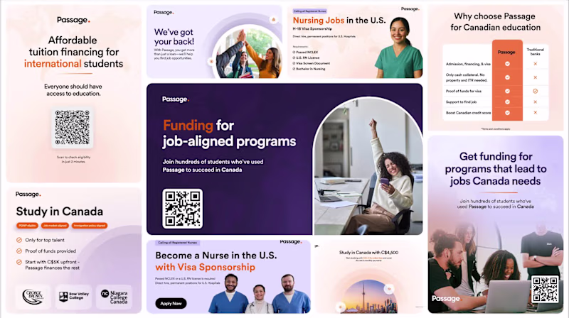 Cover image for Conversion-Focused Ad/Marketing Design for Passage