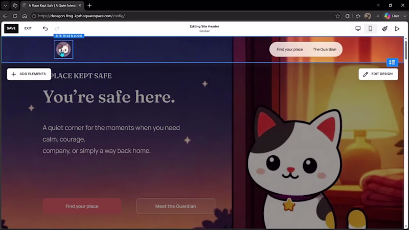 Cover image for Can a website feel like